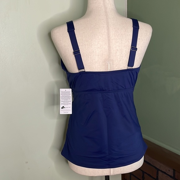 8 DDD Lands End Tankini Swim Top A02 6471 - Picture 2 of 6